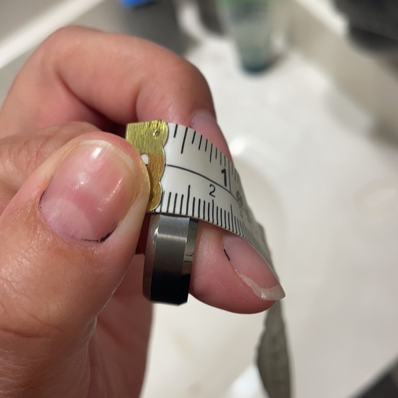 Men’s Tungsten Ring - Picture 8 of 8